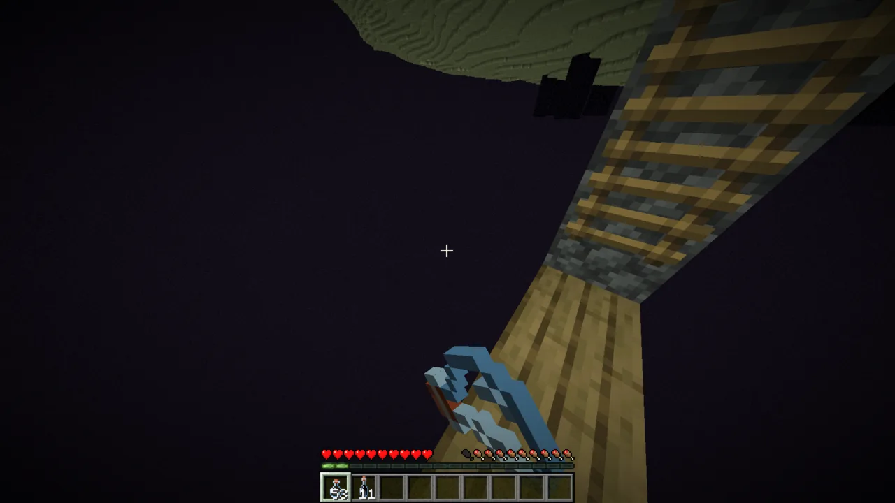 Сбор бутылок с пустотой в моде The Dyed Void