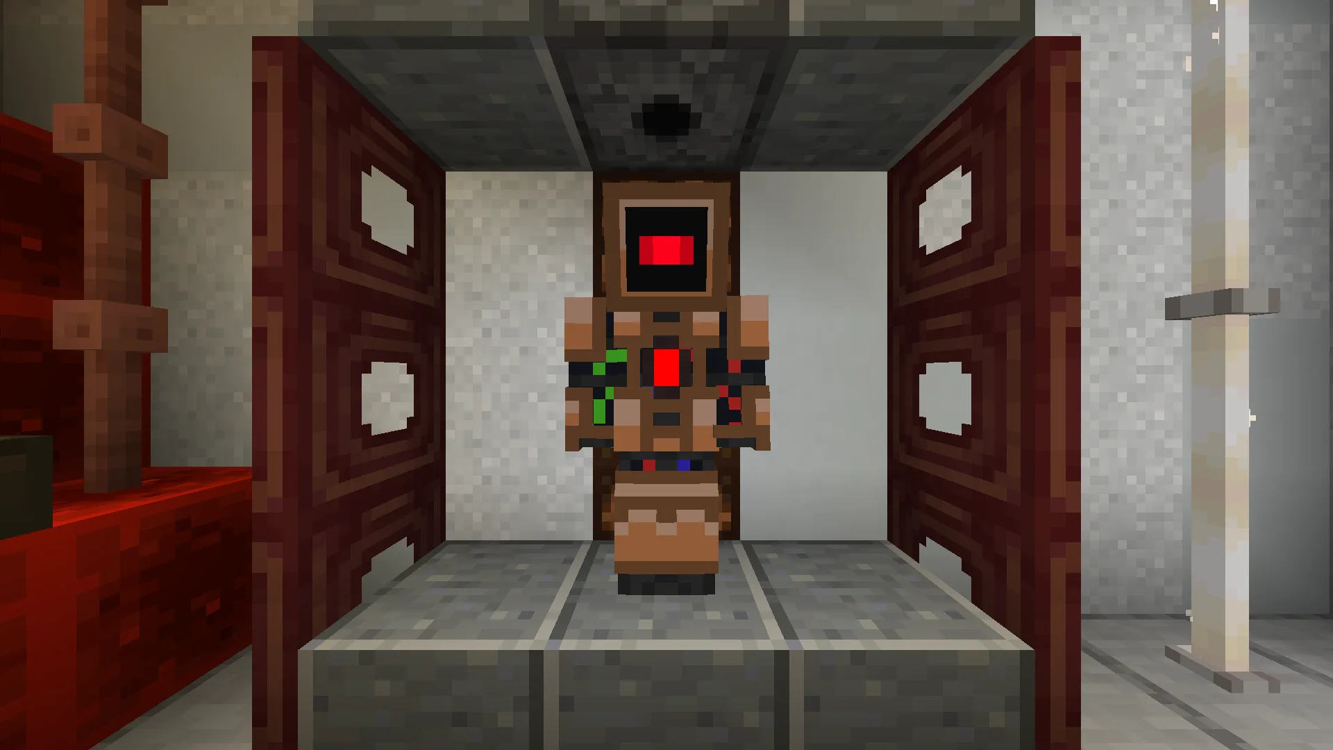 Командный андроид из мода CC: Androids