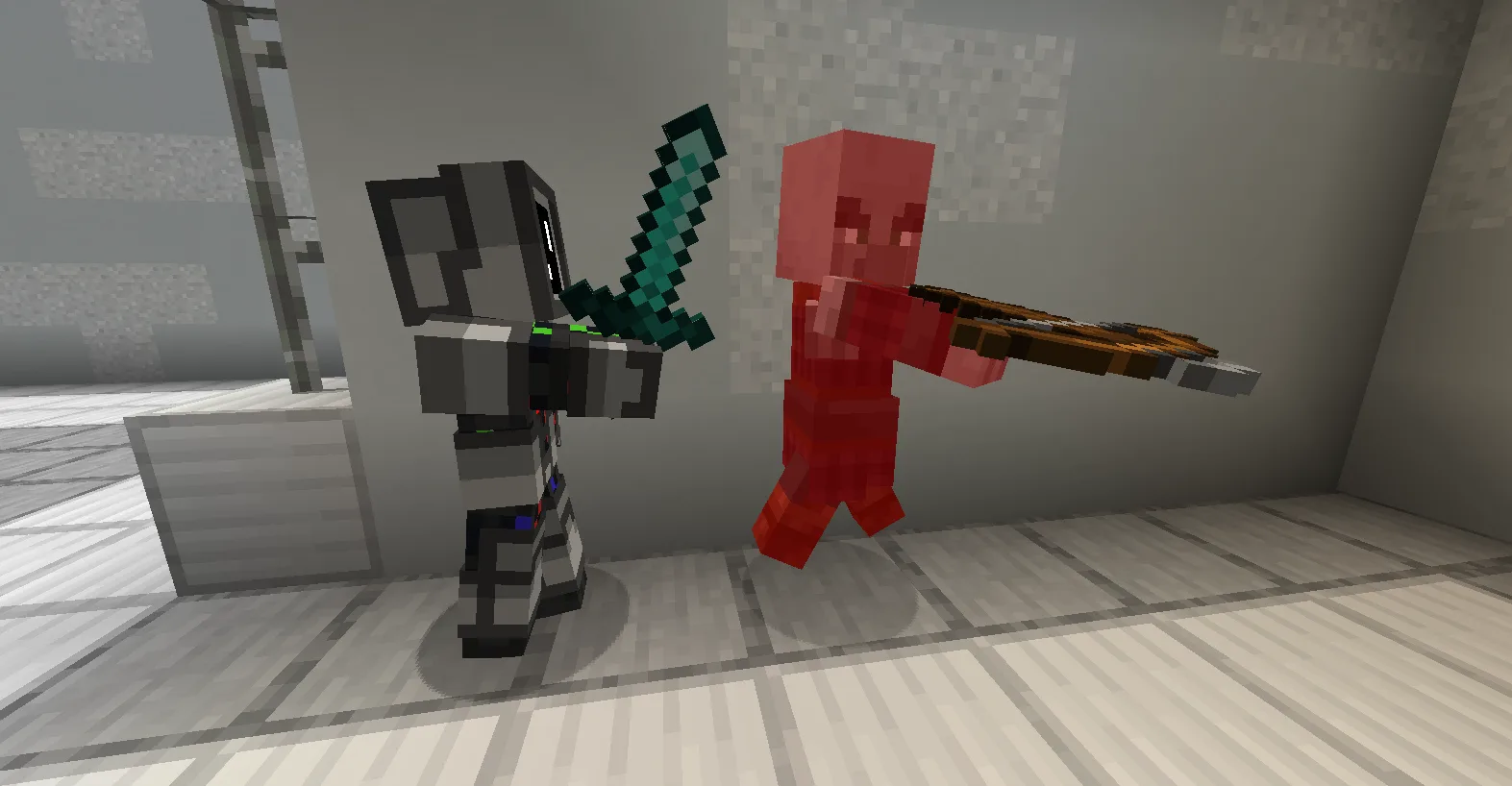 Андроид атакует разбойника