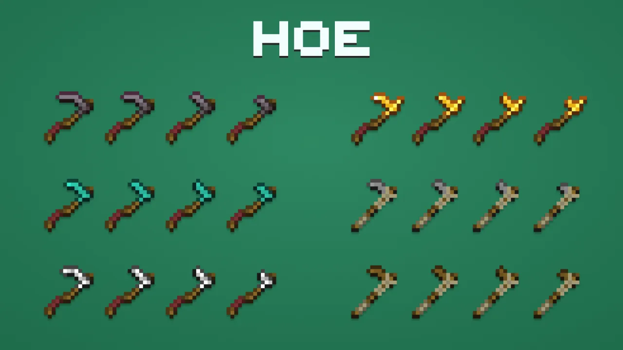 Мотыга из ресурс-пака Nesios Stuff Addon