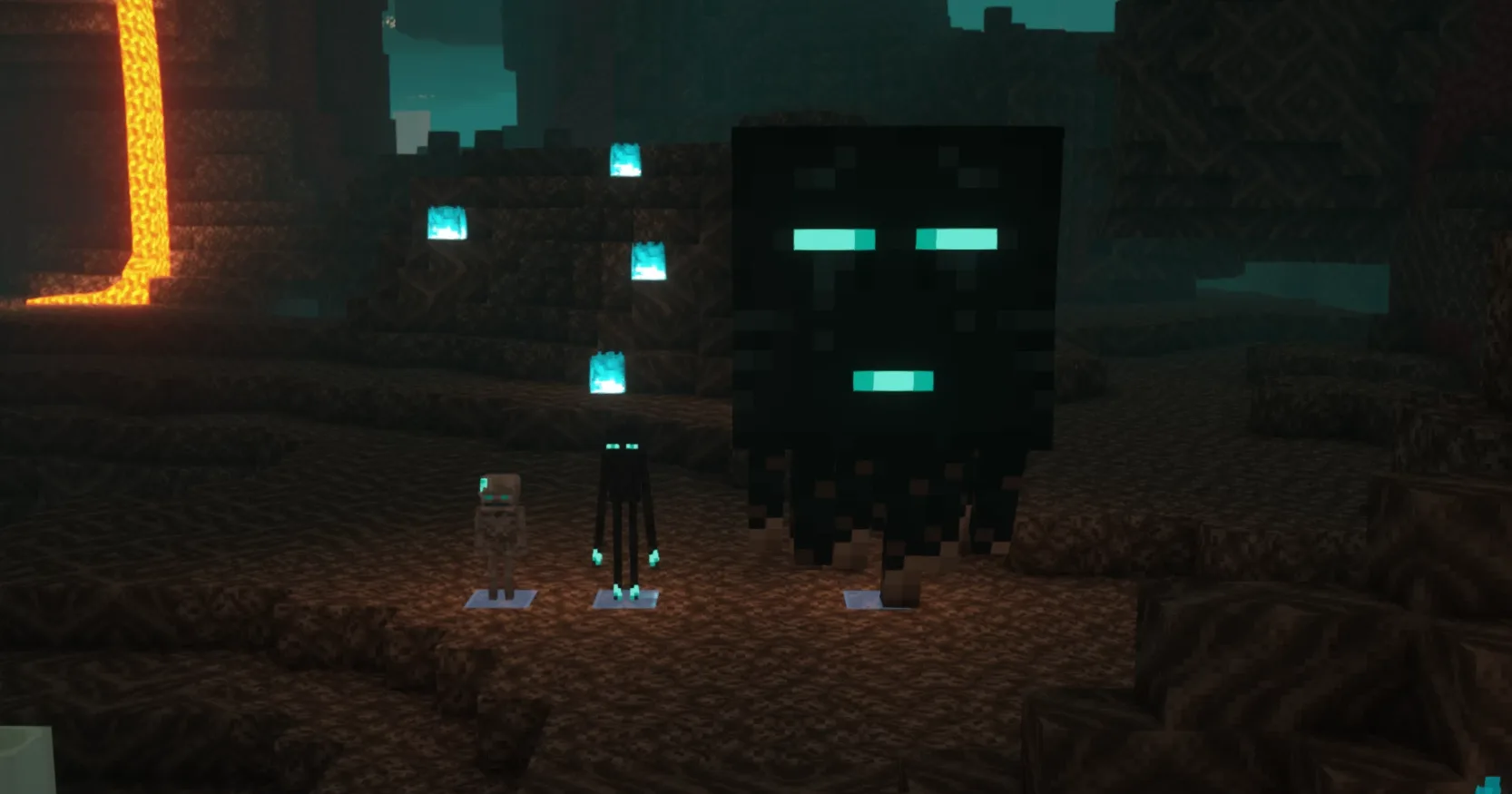 Старые варианты существ из песка душ в Dynamic Mobs