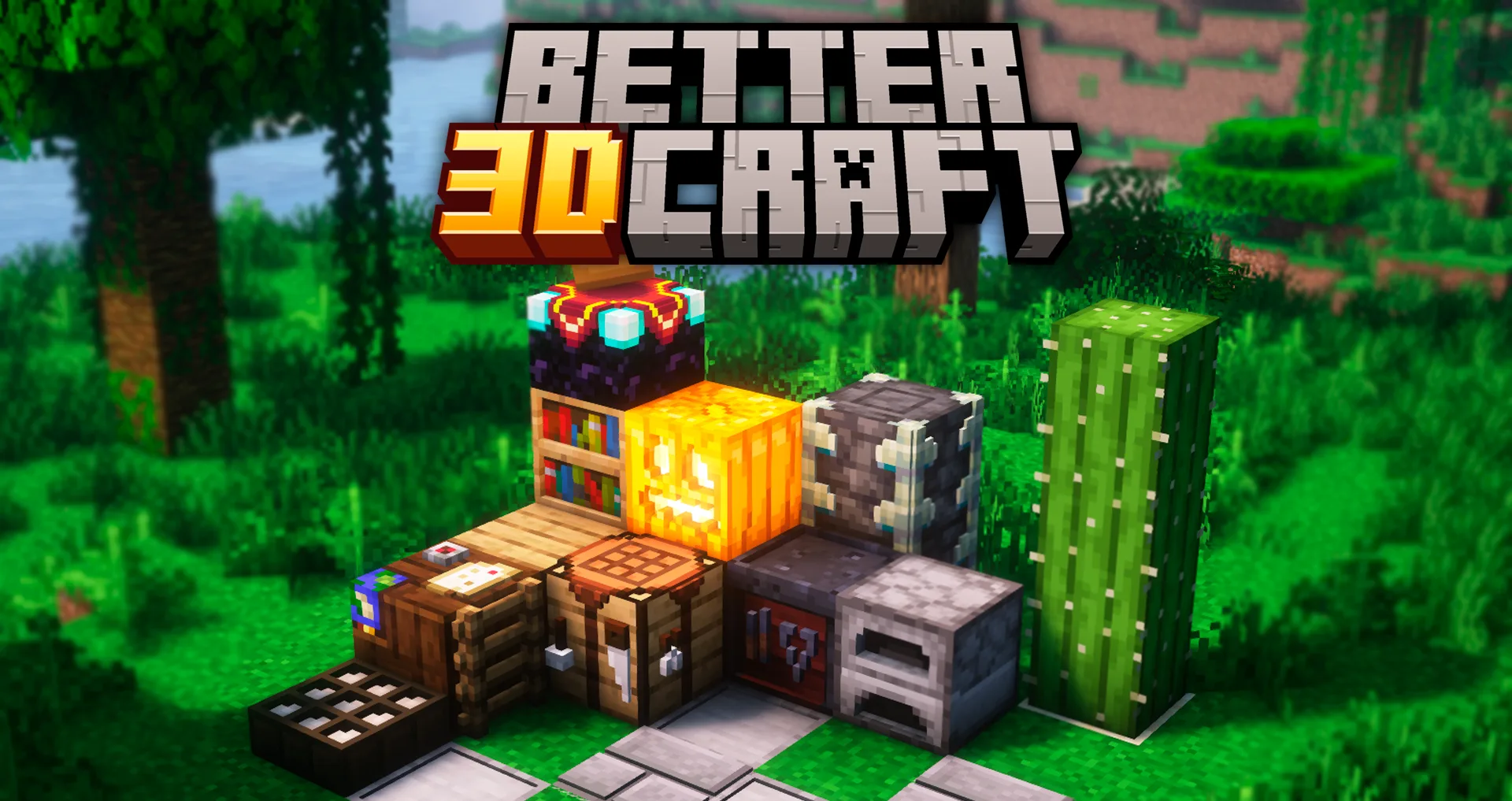 Скриншот проекта Better 3D Craft в Minecraft.