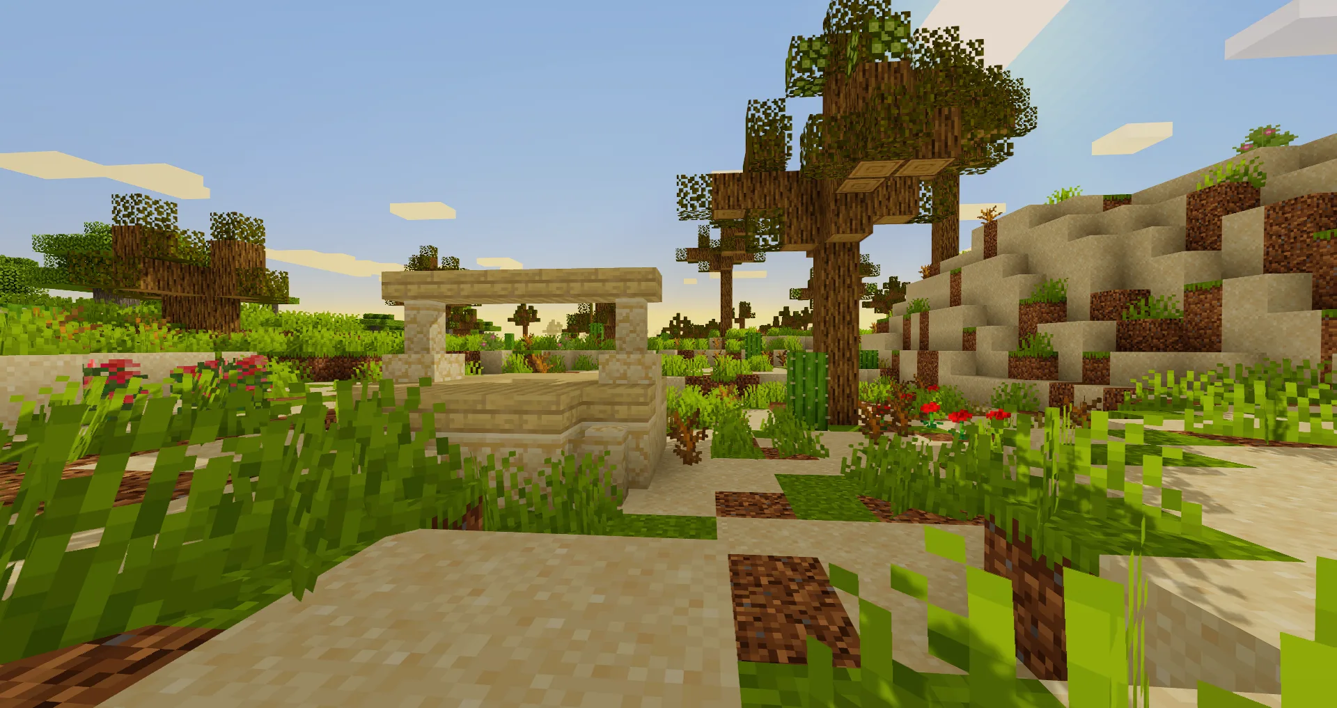 Большой колодец в пустыне Мохаве из мода BYG.