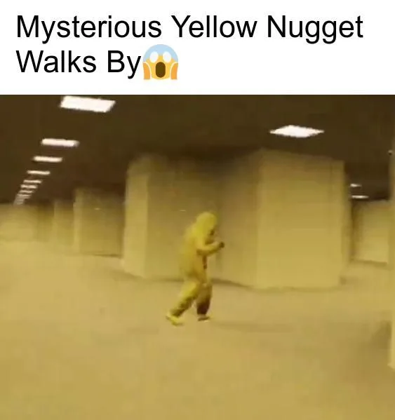Мем с желтым существом из мода The Complex