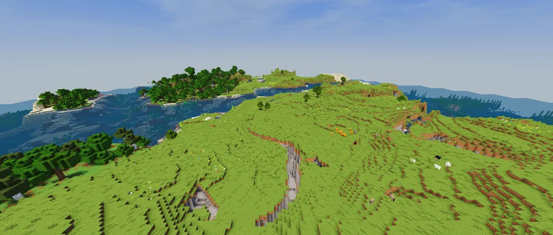 Tricked's Shaders, равнина.