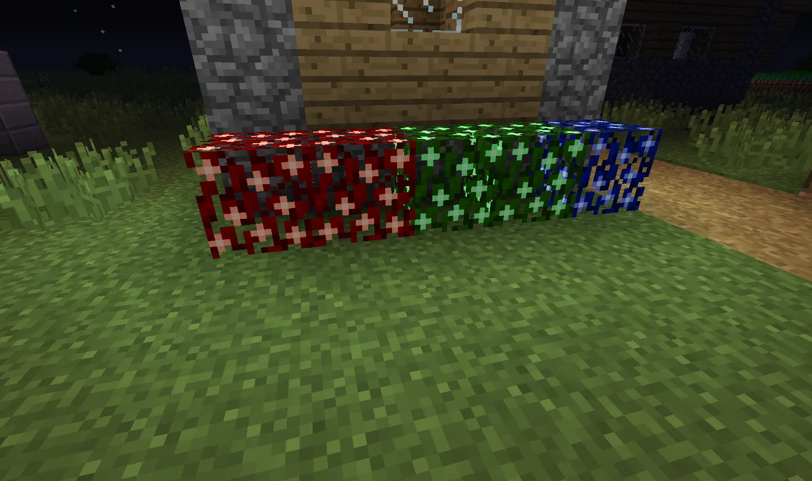 Светящиеся кусты из мода Inspirations.