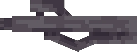 Модель пистолета-пулемета P90 из ресурс-пака Weapon Pack для Minecraft.