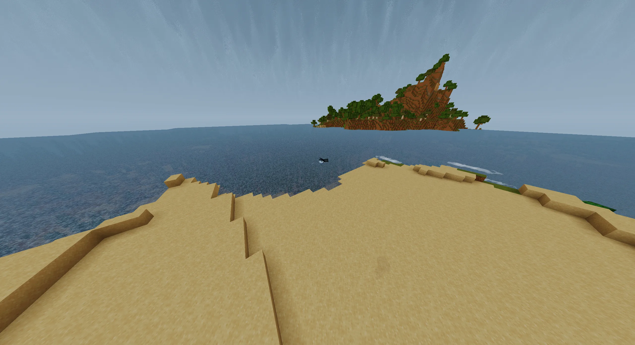 Скриншот из игры с шейдерами Lechat's.