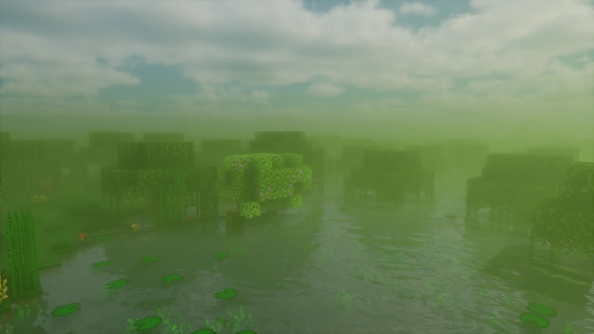 Bliss Shaders: Болотный город.