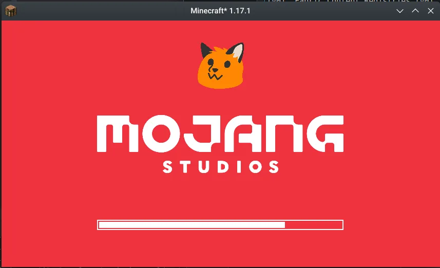 Мод SplashFox с ванильным экраном загрузки