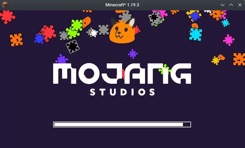 Мод SplashFox с экраном загрузки Quilt