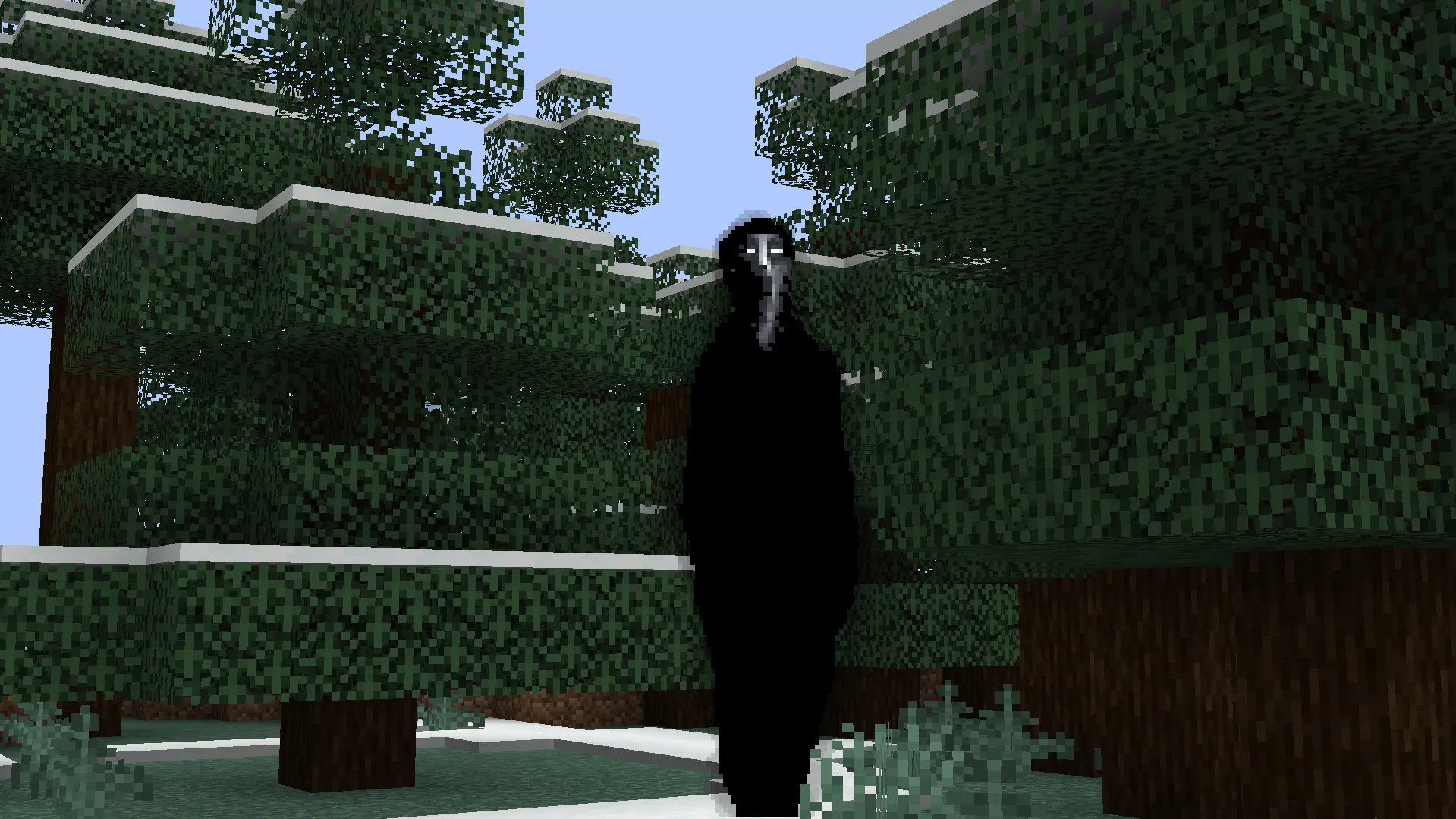 Пугающее лицо из ресурс-пака The Broken Script Spooky Faces