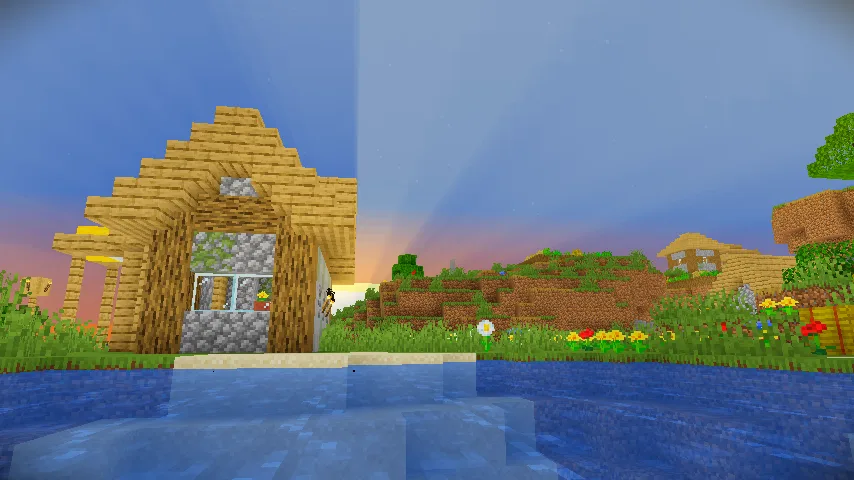 Шейдер пак HighFrames: вид обычного мира