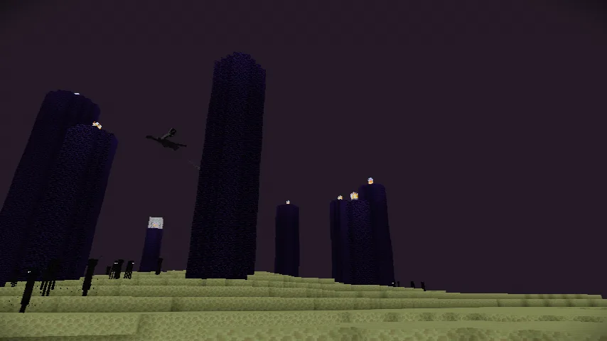 Шейдер пак HighFrames: вид Энда