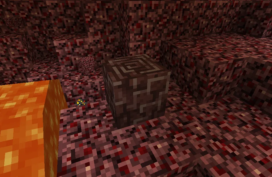 Древние обломки (Ancient debris) из Minecraft.