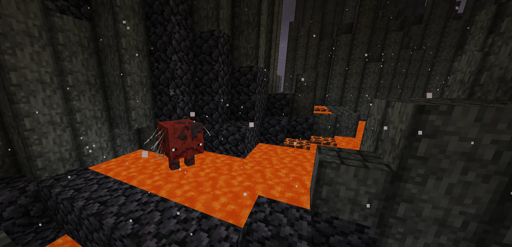 Страйдер в биоме базальтовых дельт.