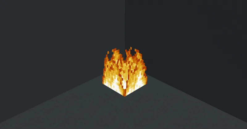 Демонстрация обычной анимации огня в Nac's Modern Fire