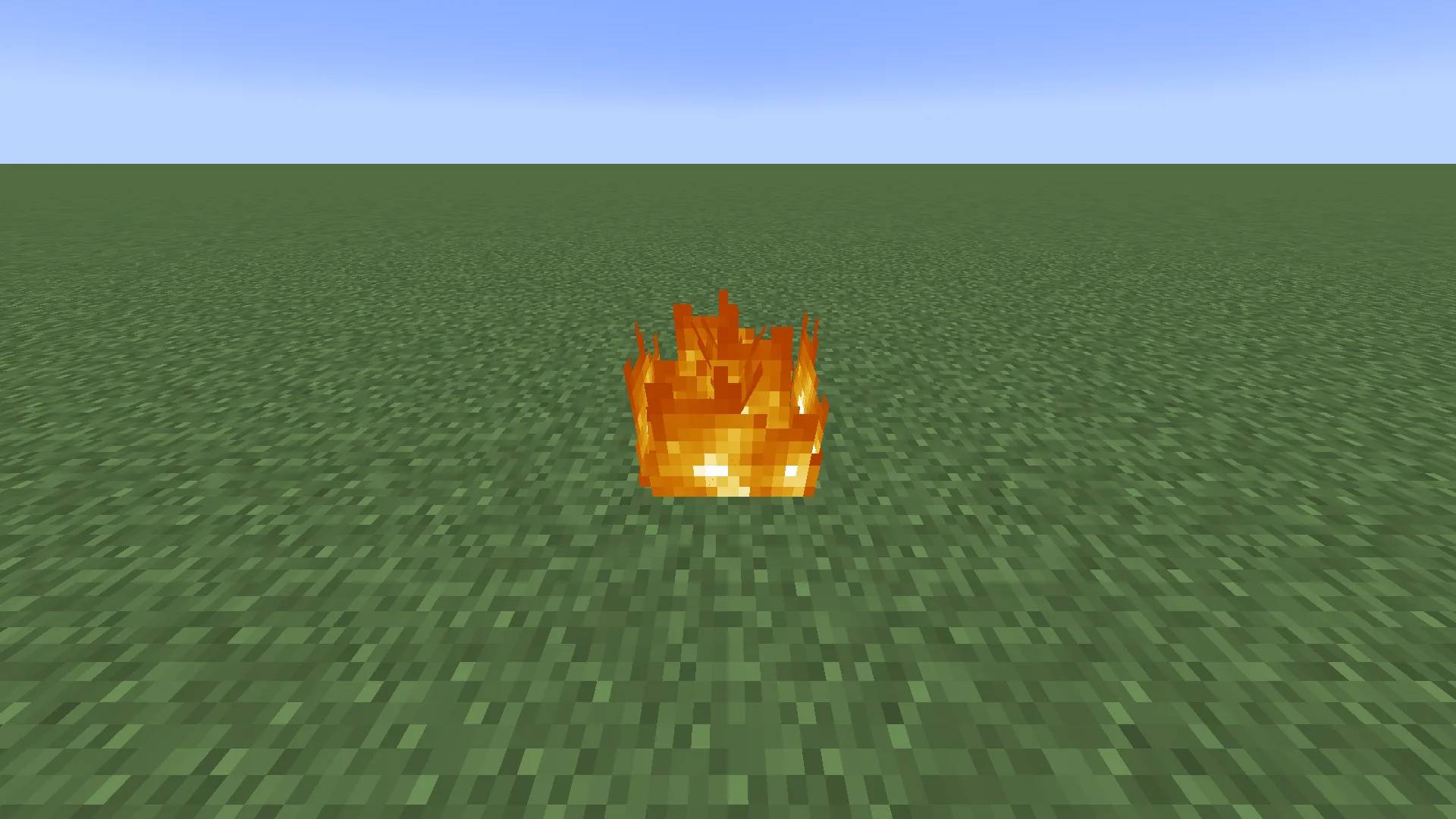 Уменьшенный огонь на земле в Lower Fire