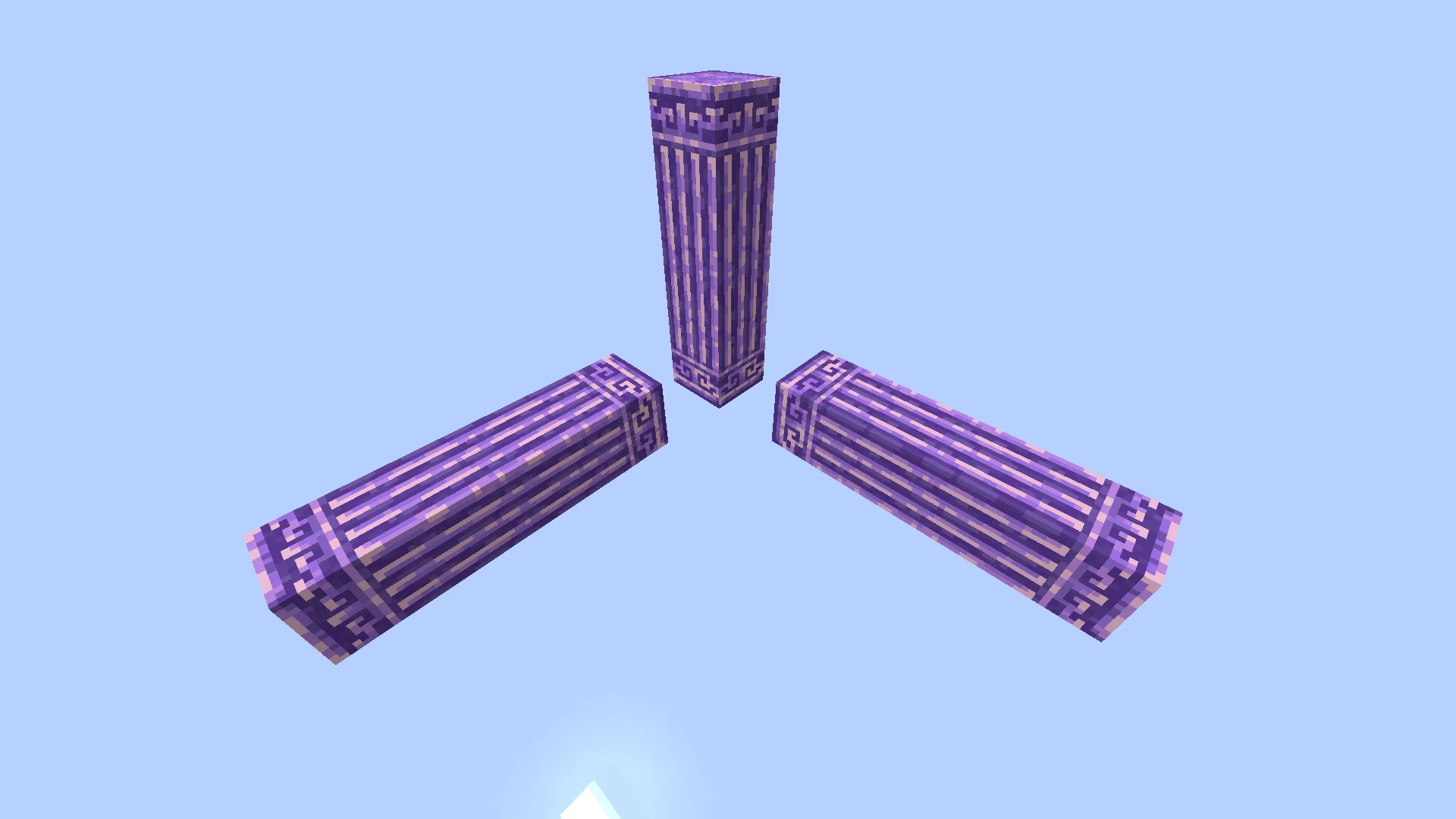 Пример реализации CTM-текстур для колонн из мода Chipped.