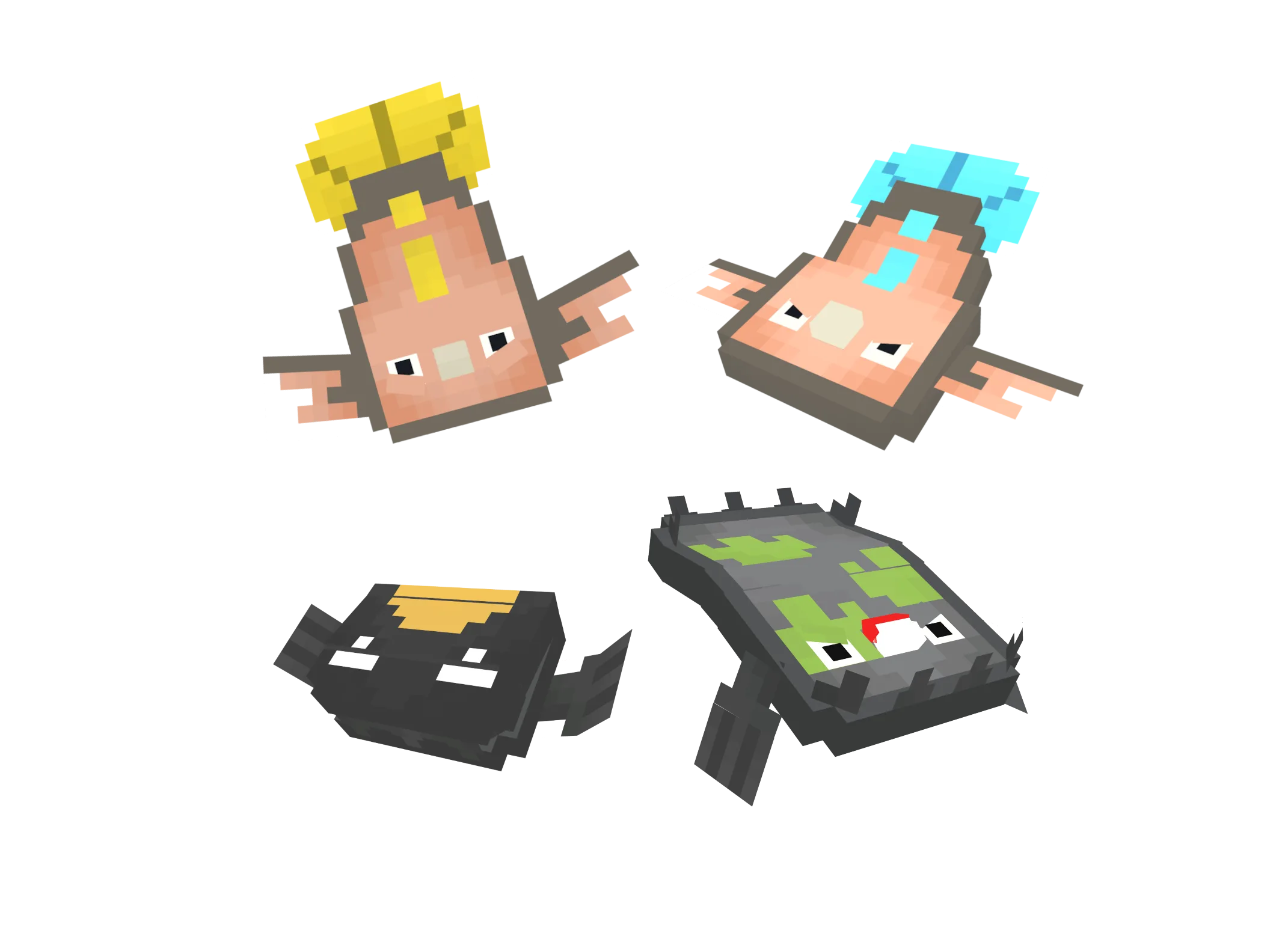 Stunfisk с анимациями из проекта TDmon.