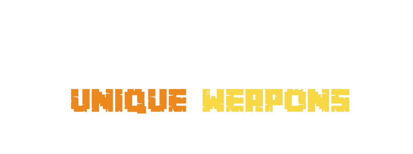 Изображение с уникальным оружием из мода Simply Swords.