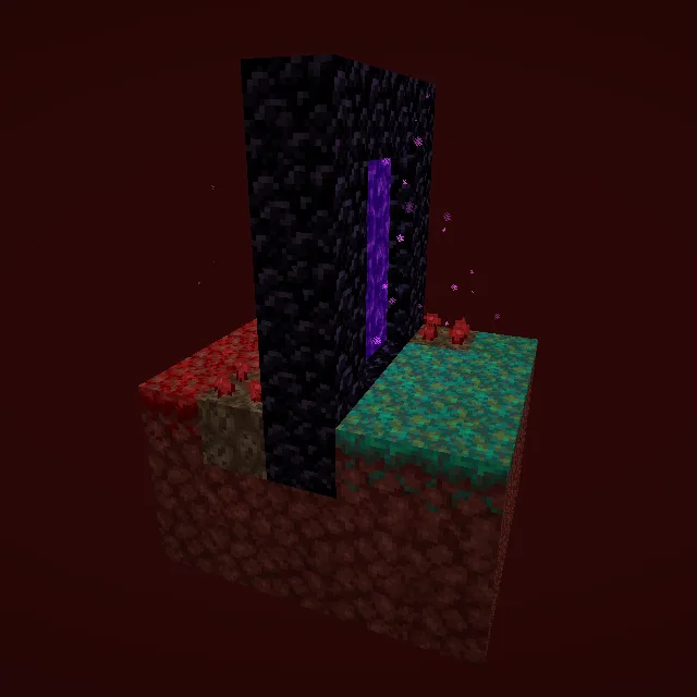 Nether SkyBlock Island