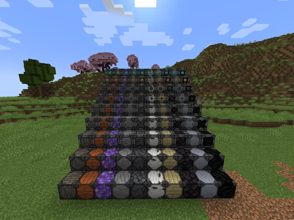 Блоки из мода Create Compression