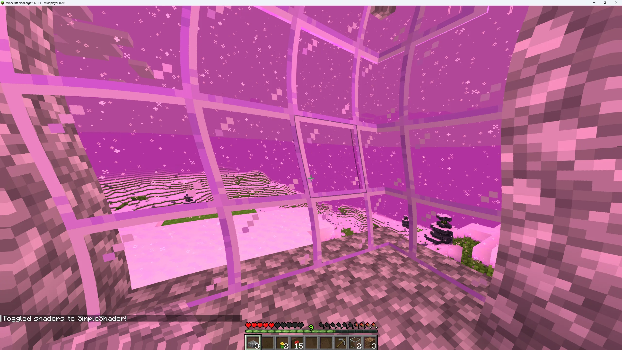 Drunk-n-high: включено, вид с той же позиции и перспективы.