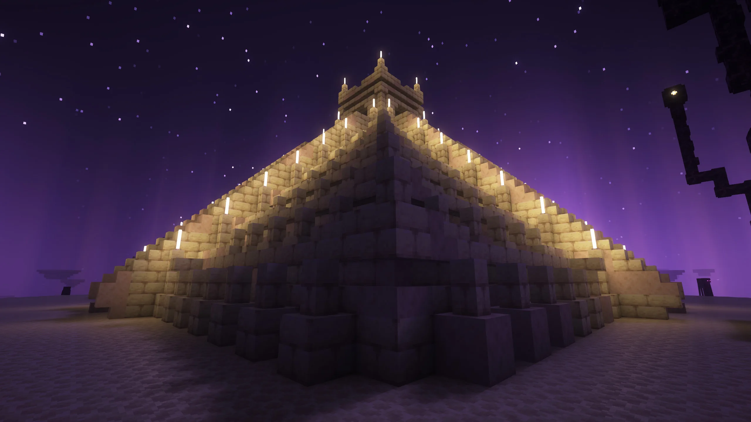 Средневековые постройки в стиле Энда.