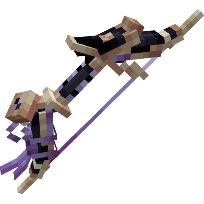 Лук Хамаюми из ресурс-пака Teyvat Weapon Collection.