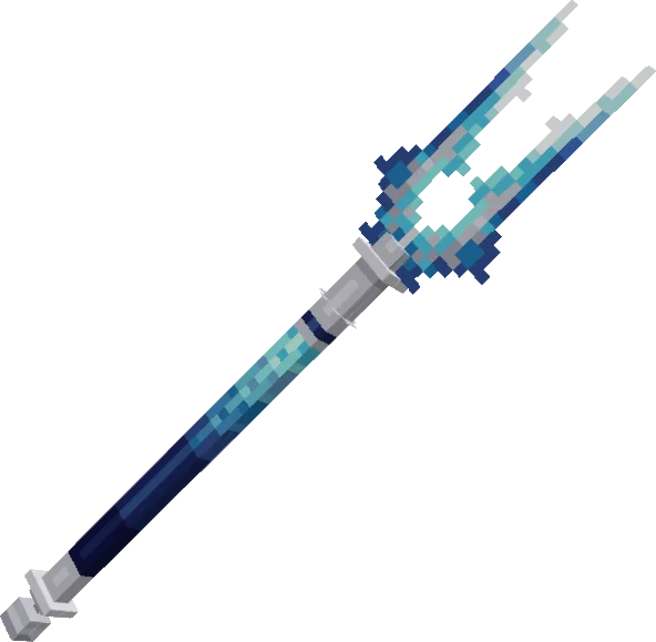 Ресурспак Teyvat Weapon Collection: переименованный меч в виде копья «Улов».