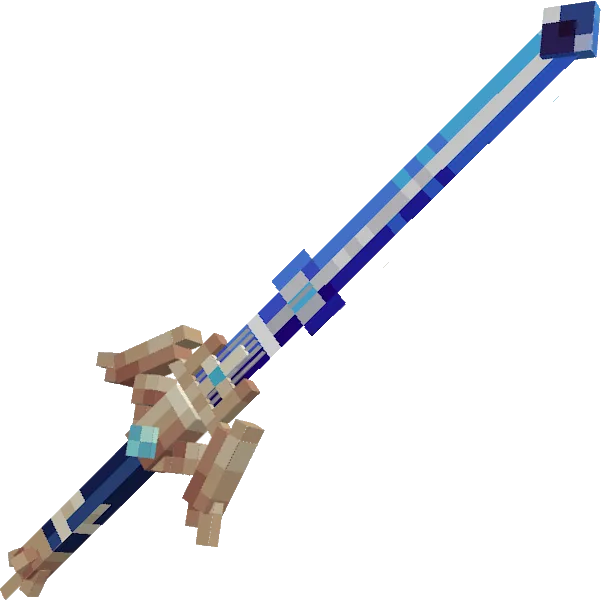 Меч «Клятва свободы» из ресурс-пака Teyvat Weapon Collection.