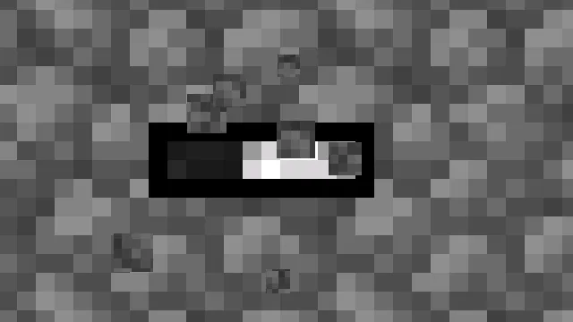 Визуализация этапов разрушения блока булыжника в ресурс-паке BlockDestroyStage