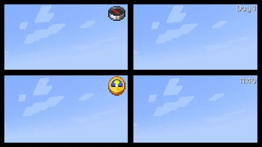 Четыре новых элемента интерфейса мода Day Counter