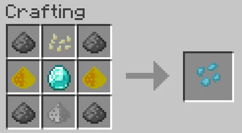 Алмазные семена из мода OrePlants.