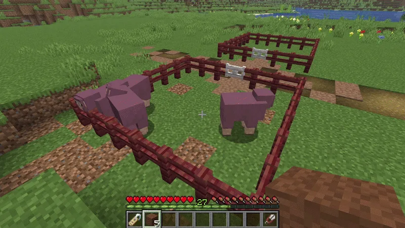 Разноцветная переливающаяся шерсть Jeb Wool и овцы с именем _jeb в Minecraft.