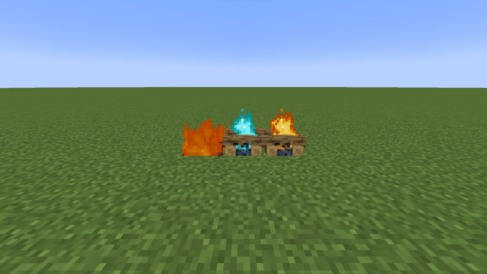 Minecraft с ресурспаком Fire Tweaks