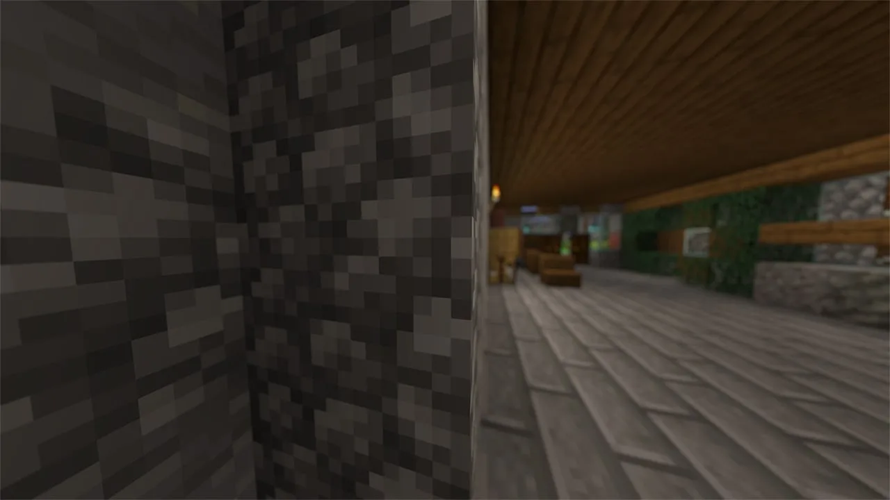 BVS - Best Vanilla Shader: эффект глубины резкости (опционально)