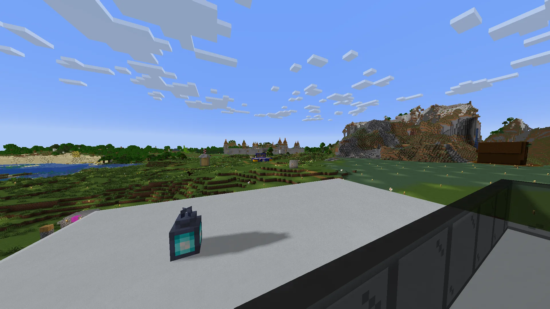 BVS - Best Vanilla Shader, вид вдаль