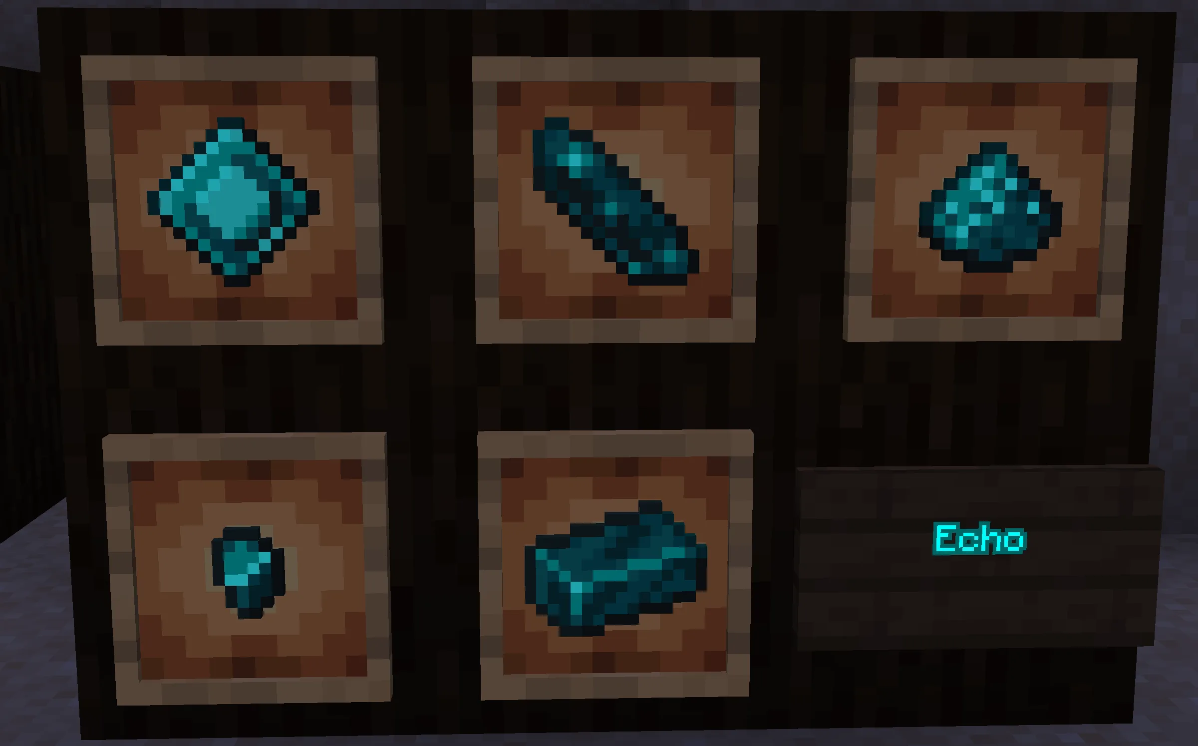 Мод Basic Materials: все базовые материалы, созданные из эхо-осколков.