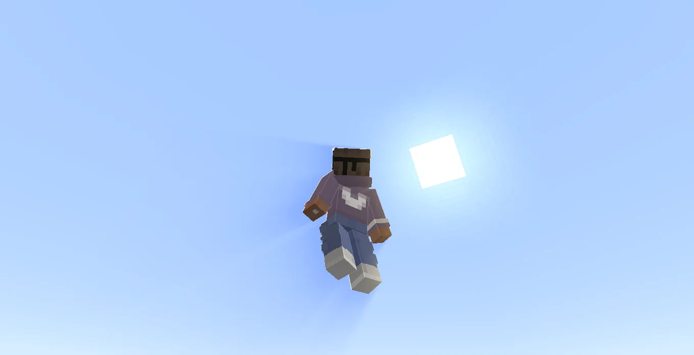 Эффект солнечных лучей в шейдер-паке Renderlines