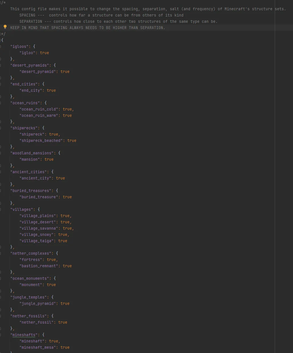 Интерфейс настройки включения и выключения функций мода Cristel Lib в стиле ванильного Minecraft.