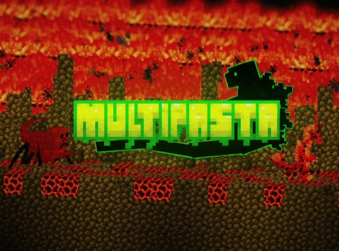 Логотип ресурс-пака Multipasta для обновления Planet Pathos Part 2.