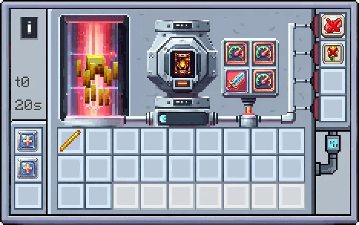 Скриншот фермы мобов в Minecraft.