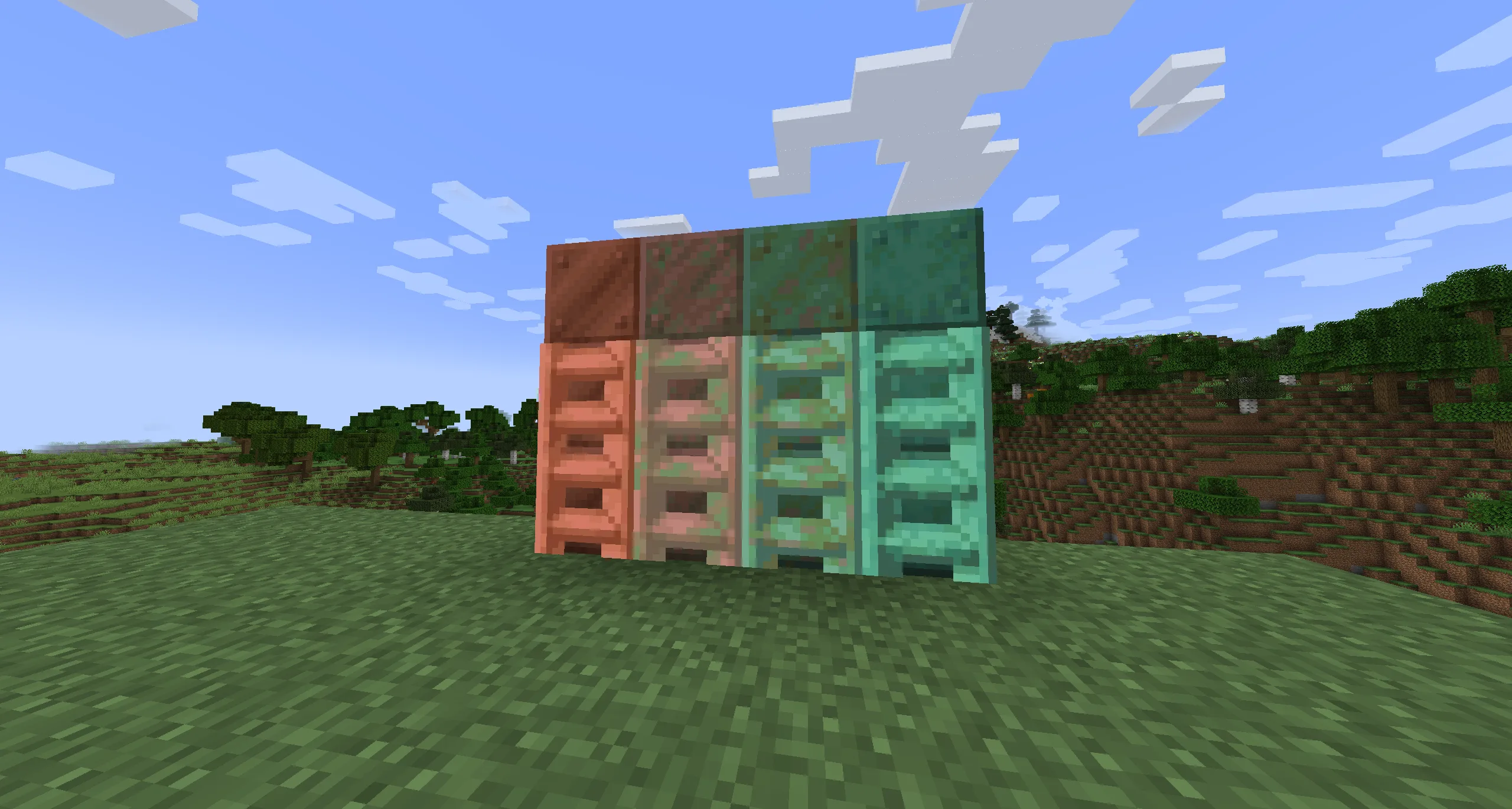 Медные лестницы из мода More Ladders