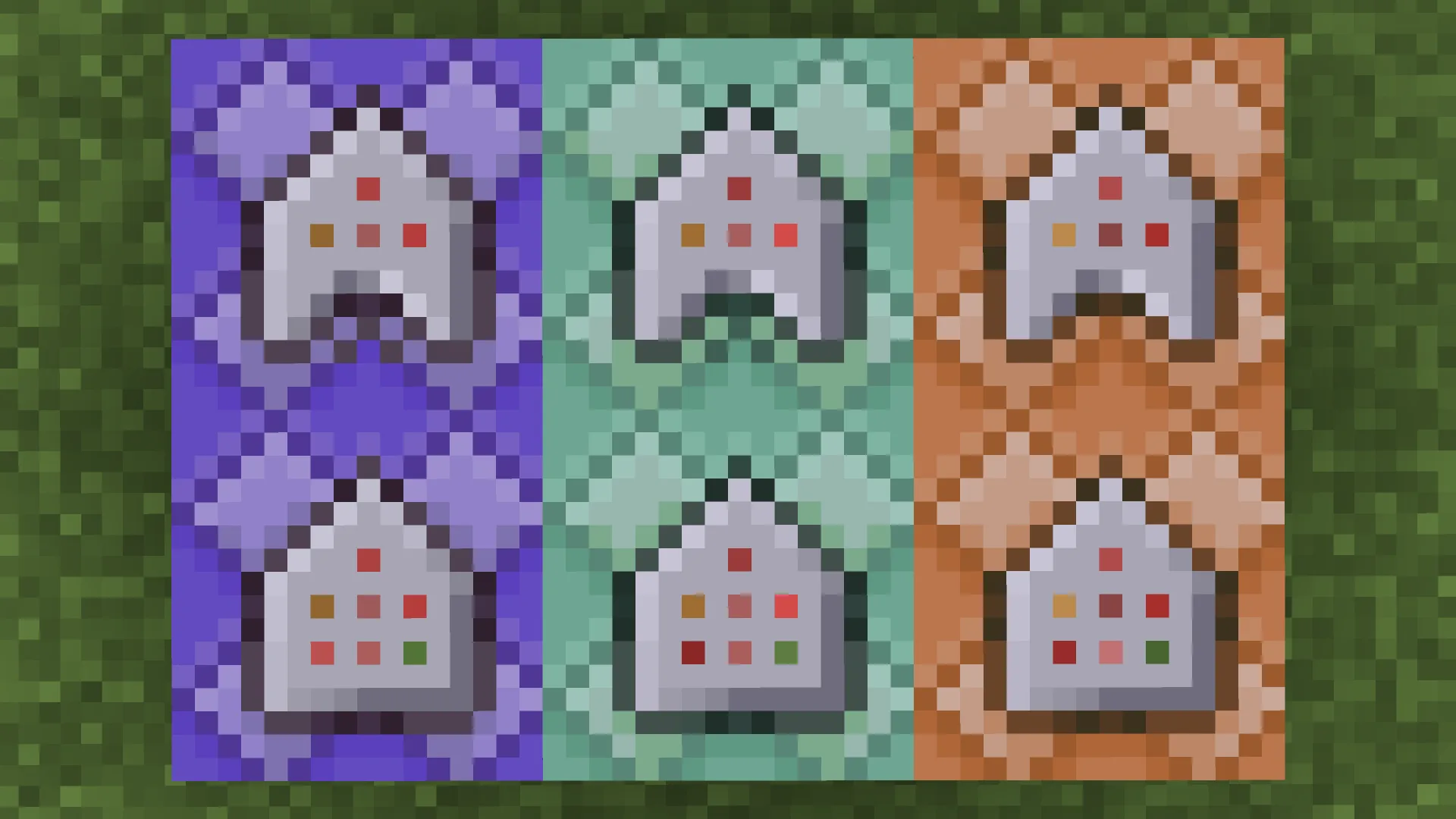Боковые стороны командного блока без Centered Command Blocks