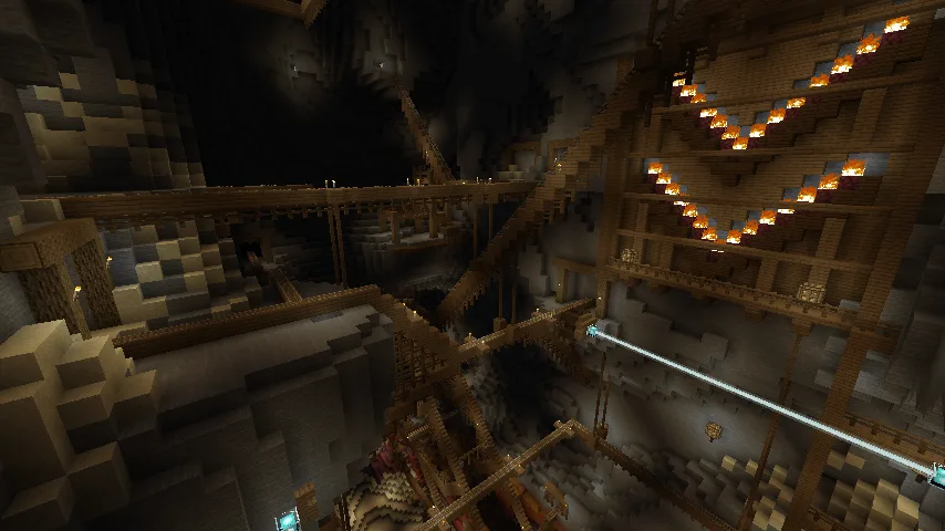 Скриншот каньона из проекта Minimega.