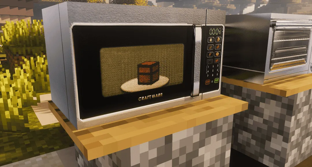 Микроволновая печь, заменяющая обычную печь