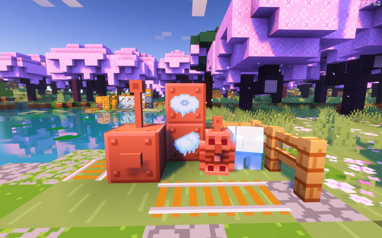 Медный голем и снежная свинья в стиле Bare Bones