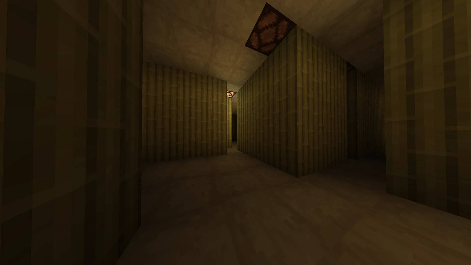 Уровень 0 из мода Vanilla Backrooms